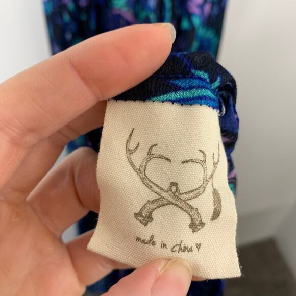 Spell Kiss The Sky Gown XS Bluejay Vintage Duster Lightweight Sheer Boho - Picture 13 of 15